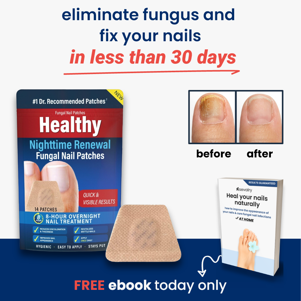 nightime antifungal nail patches